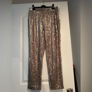 GUC Chico’s velvet and sequin pants